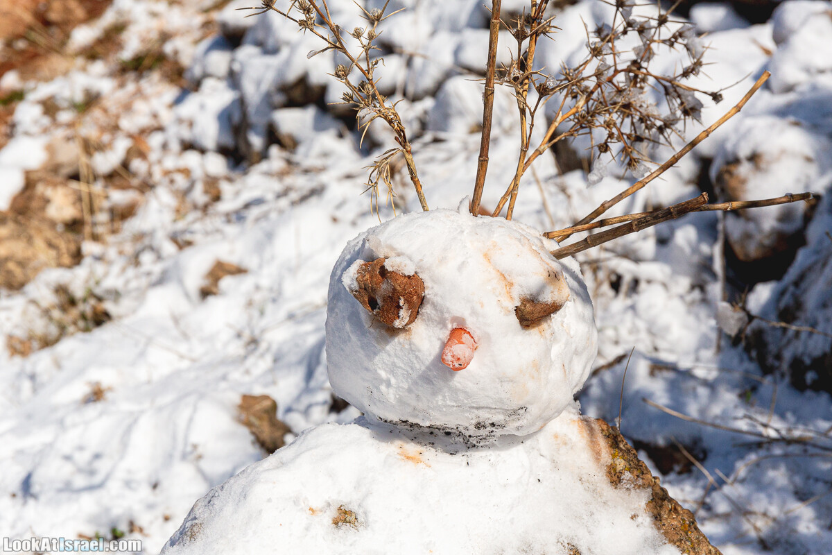 Снег на горе Хермон, Израиль | LookAtIsrael.com - Фото путешествия по Израилю