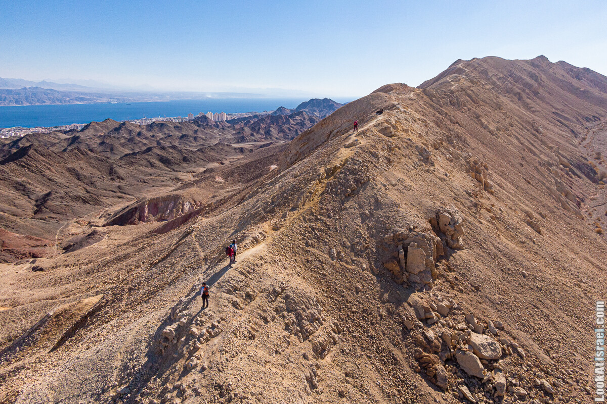 С вершины Шахмон по лезвию Йотам