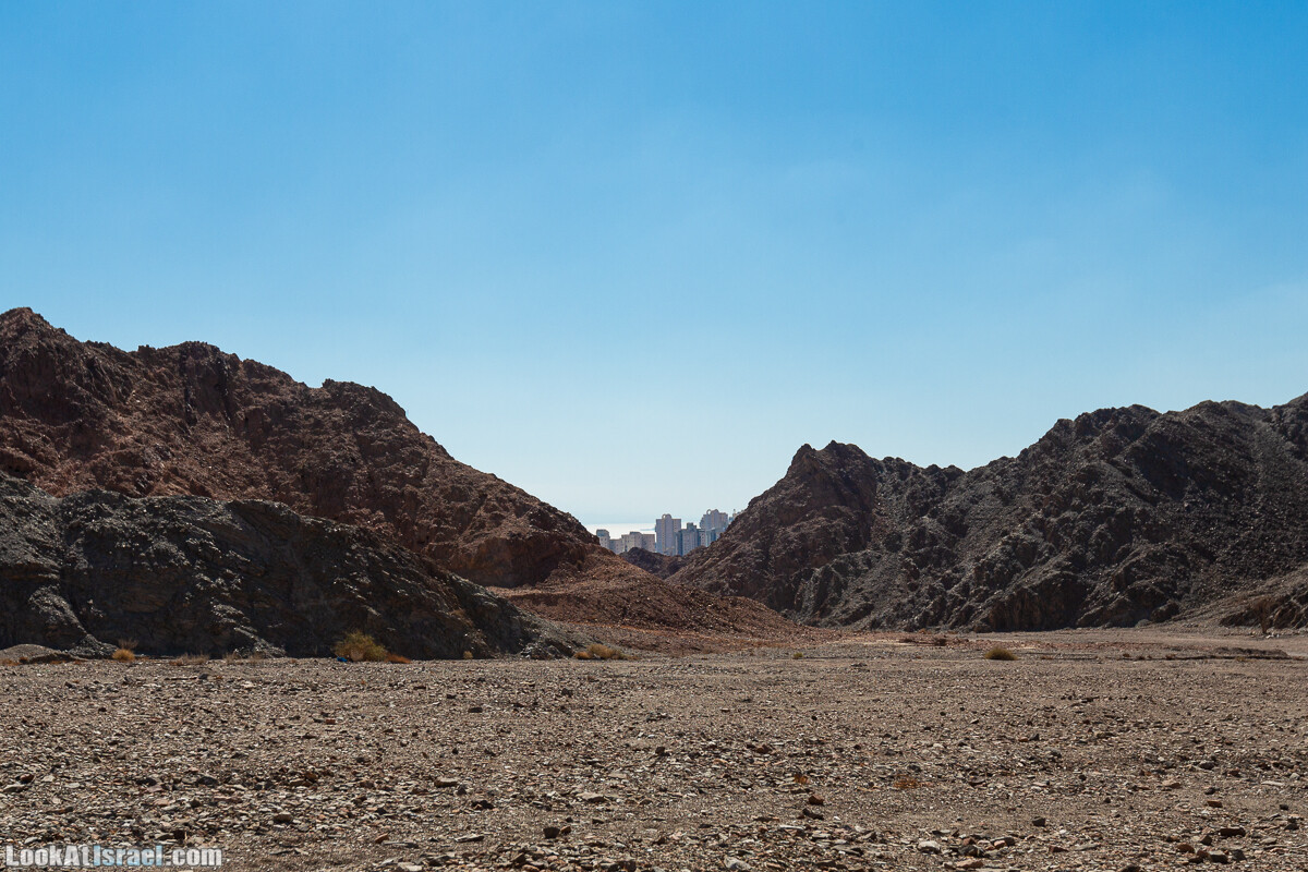 Эйлатские горы, гора Шахамон и лезвие Сакин Йотам | LookAtIsrael.com - Фото путешествия по Израилю