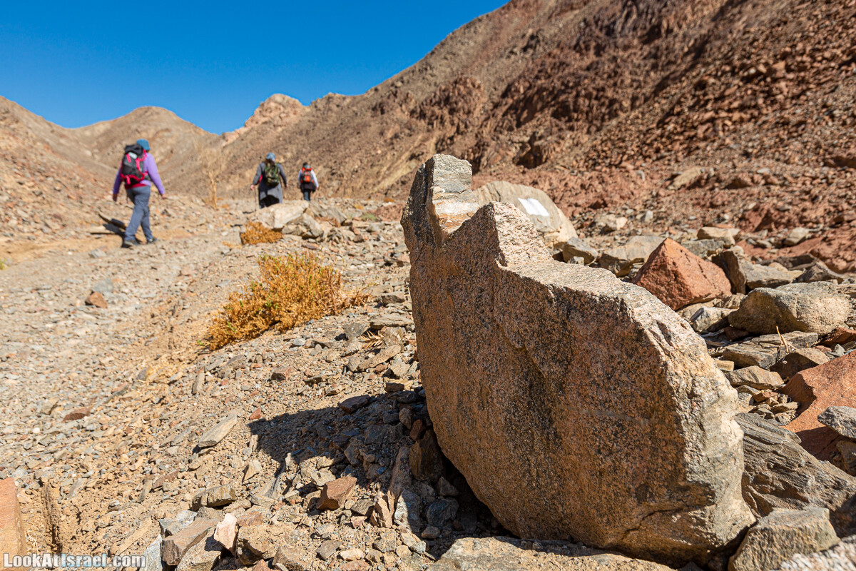 Эйлатские горы, гора Шахамон и лезвие Сакин Йотам | LookAtIsrael.com - Фото путешествия по Израилю