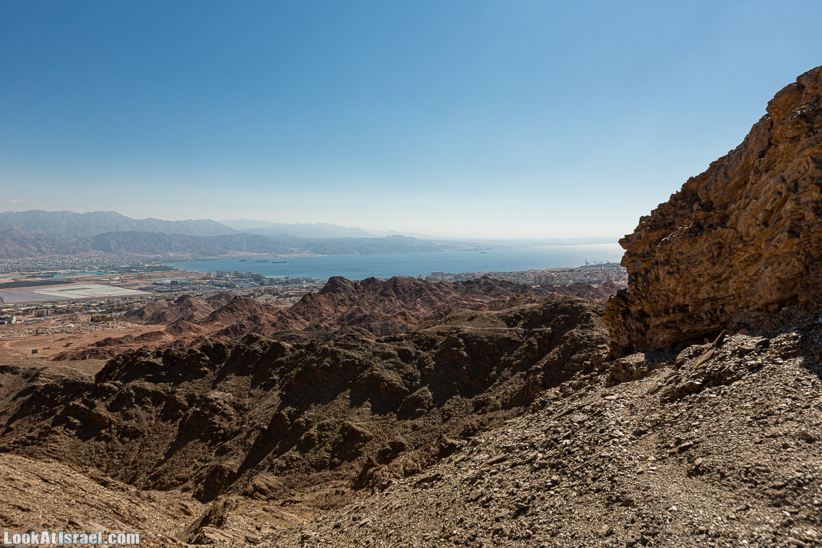 Эйлатские горы, гора Шахамон и лезвие Сакин Йотам | LookAtIsrael.com - Фото путешествия по Израилю