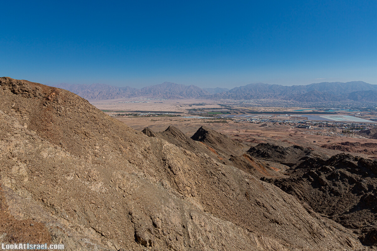 Эйлатские горы, гора Шахамон и лезвие Сакин Йотам | LookAtIsrael.com - Фото путешествия по Израилю