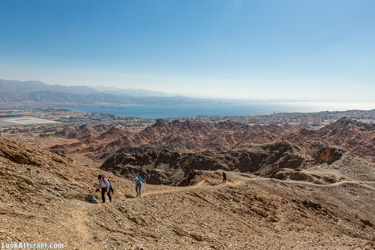 Эйлатские горы, гора Шахамон и лезвие Сакин Йотам | LookAtIsrael.com - Фото путешествия по Израилю