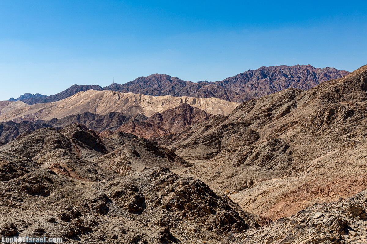 Эйлатские горы, гора Шахамон и лезвие Сакин Йотам | LookAtIsrael.com - Фото путешествия по Израилю