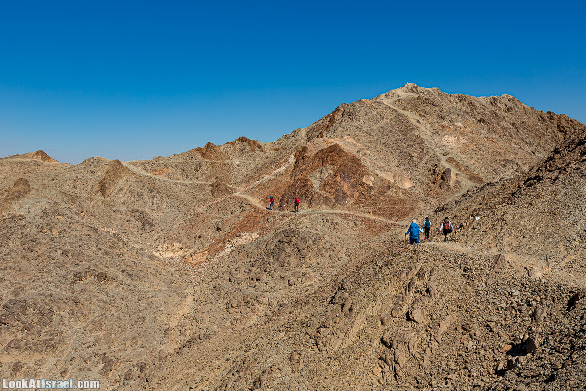 Эйлатские горы, гора Шахамон и лезвие Сакин Йотам | LookAtIsrael.com - Фото путешествия по Израилю
