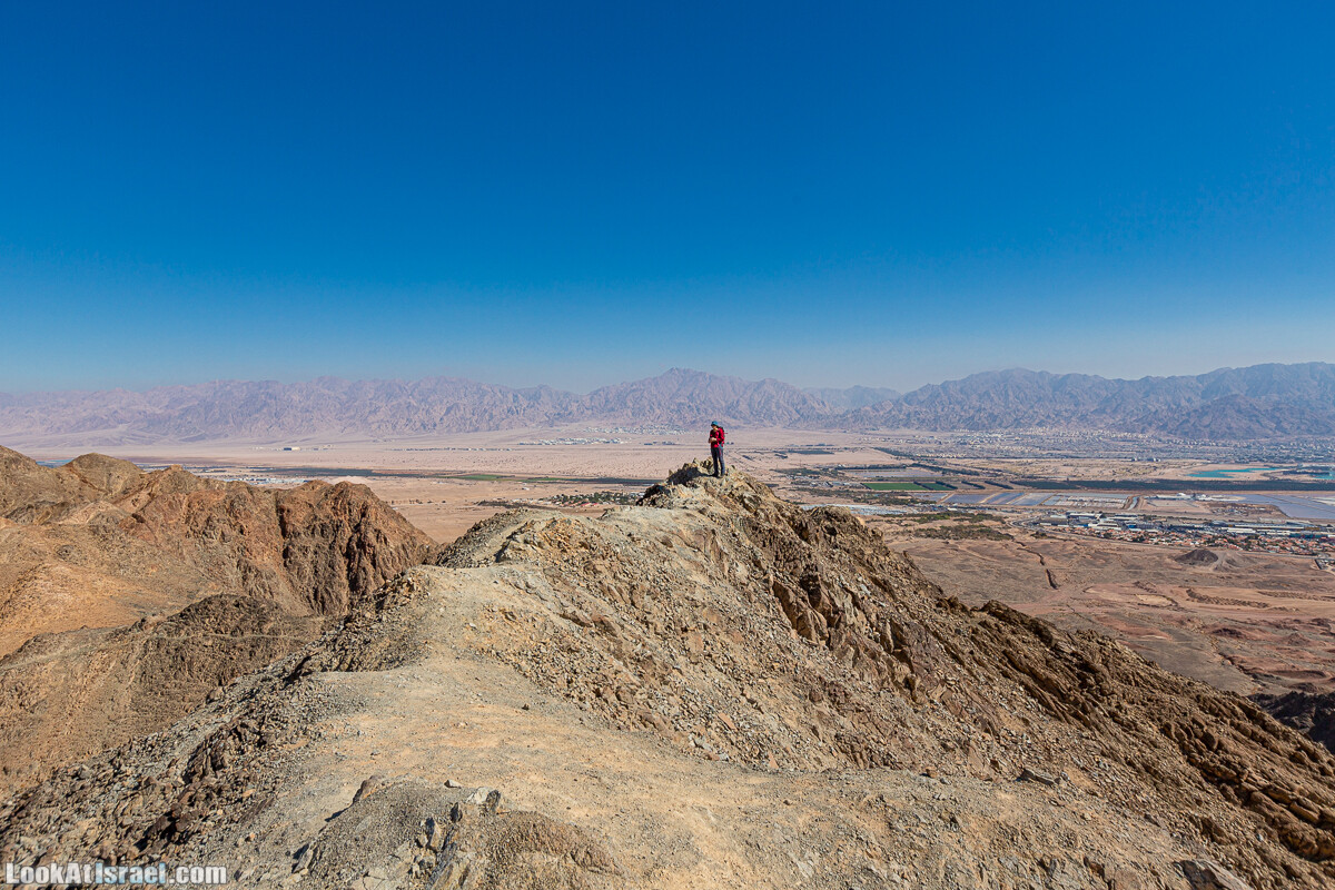Эйлатские горы, гора Шахамон и лезвие Сакин Йотам | LookAtIsrael.com - Фото путешествия по Израилю