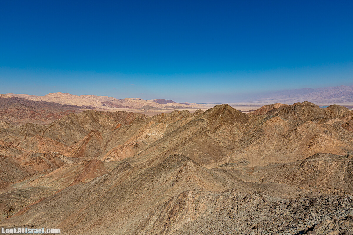 Эйлатские горы, гора Шахамон и лезвие Сакин Йотам | LookAtIsrael.com - Фото путешествия по Израилю