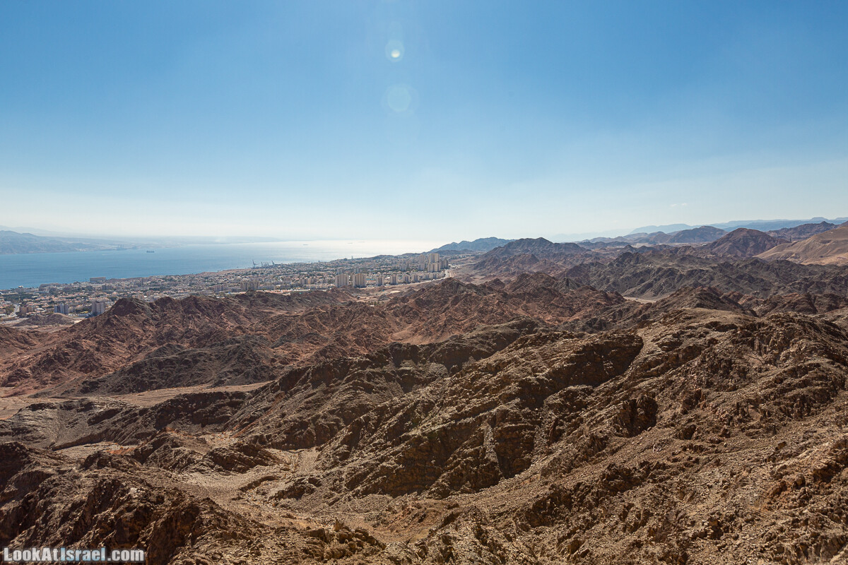 Эйлатские горы, гора Шахамон и лезвие Сакин Йотам | LookAtIsrael.com - Фото путешествия по Израилю