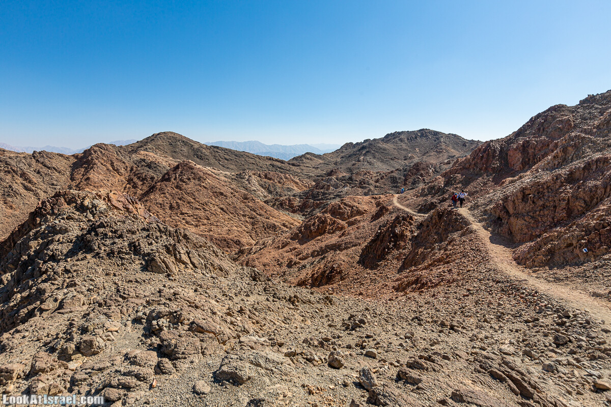 Эйлатские горы, гора Шахамон и лезвие Сакин Йотам | LookAtIsrael.com - Фото путешествия по Израилю