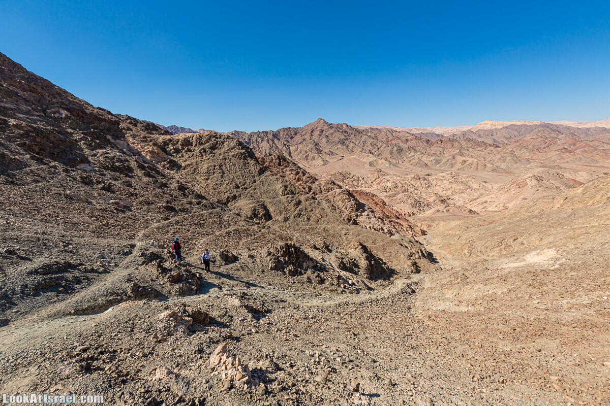 Эйлатские горы, гора Шахамон и лезвие Сакин Йотам | LookAtIsrael.com - Фото путешествия по Израилю