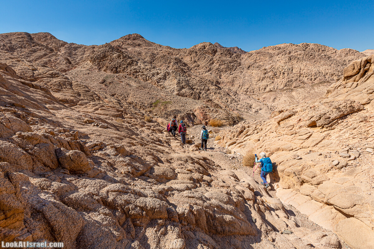 Эйлатские горы, гора Шахамон и лезвие Сакин Йотам | LookAtIsrael.com - Фото путешествия по Израилю