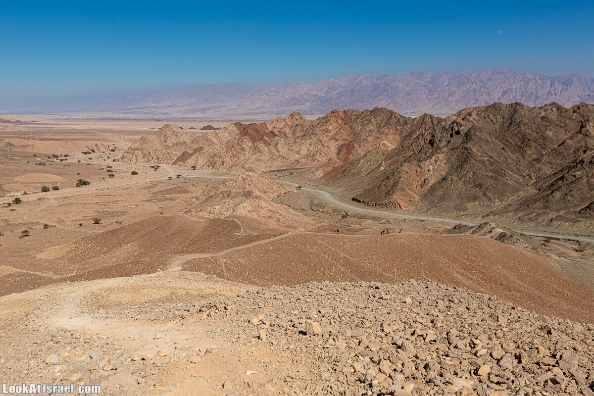 Эйлатские горы, гора Шахамон и лезвие Сакин Йотам | LookAtIsrael.com - Фото путешествия по Израилю