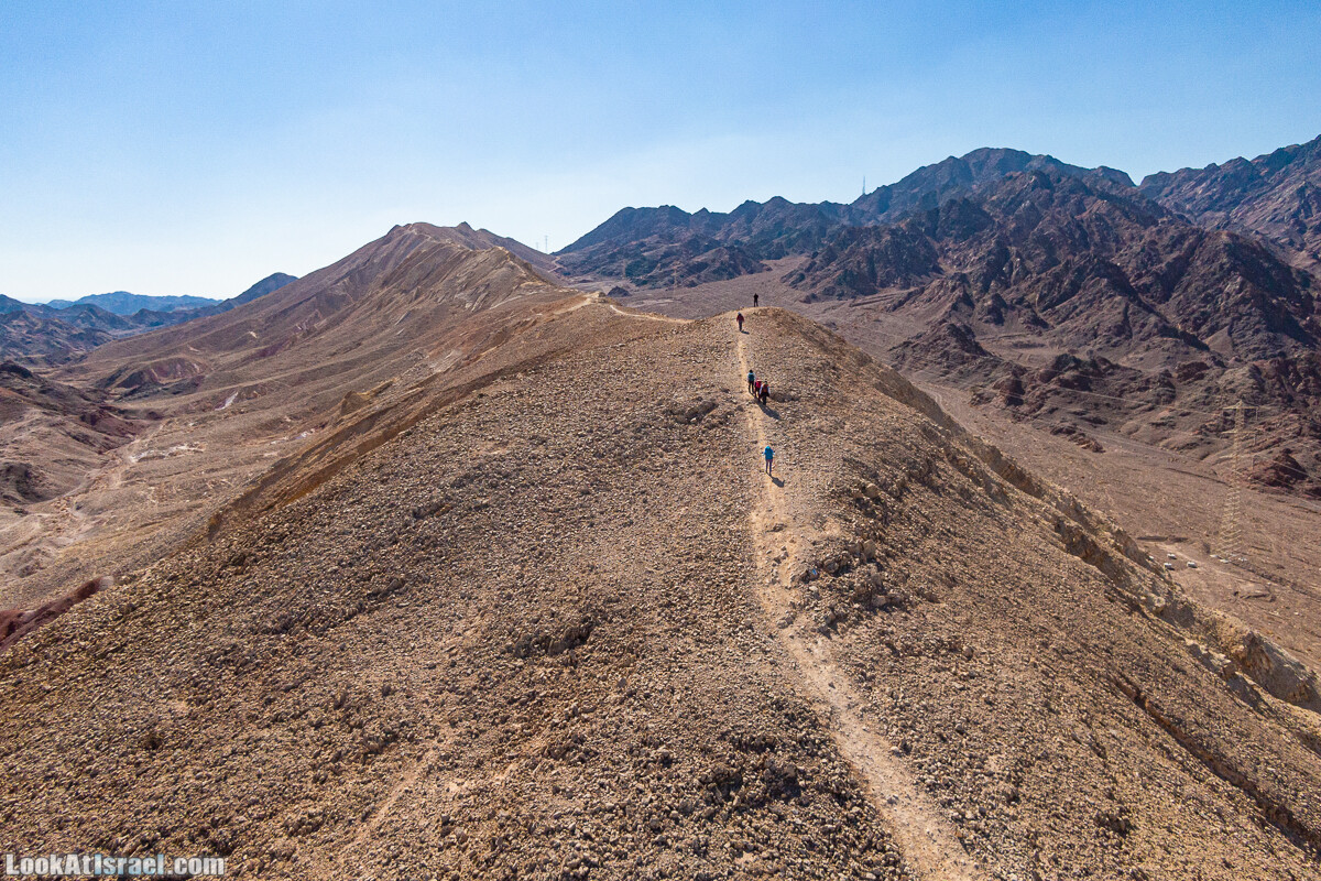 Эйлатские горы, гора Шахамон и лезвие Сакин Йотам | LookAtIsrael.com - Фото путешествия по Израилю