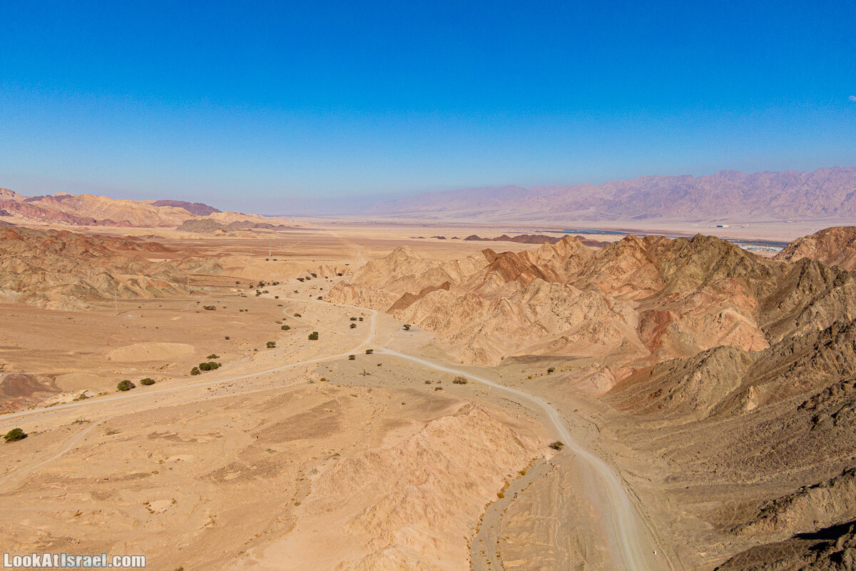 Эйлатские горы, гора Шахамон и лезвие Сакин Йотам | LookAtIsrael.com - Фото путешествия по Израилю