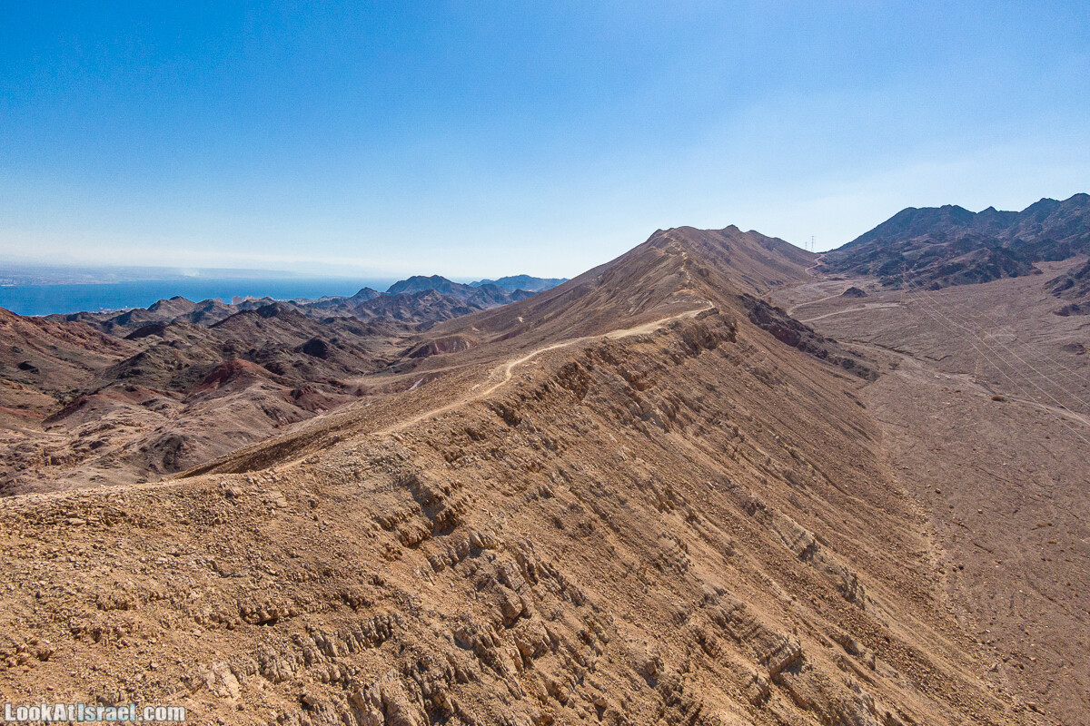 Эйлатские горы, гора Шахамон и лезвие Сакин Йотам | LookAtIsrael.com - Фото путешествия по Израилю