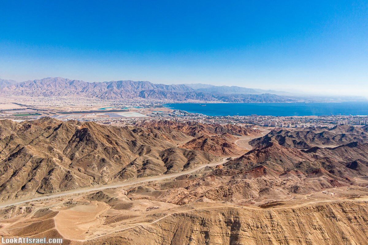 Эйлатские горы, гора Шахамон и лезвие Сакин Йотам | LookAtIsrael.com - Фото путешествия по Израилю