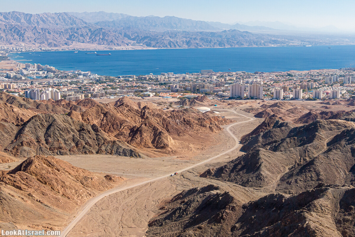 Эйлатские горы, гора Шахамон и лезвие Сакин Йотам | LookAtIsrael.com - Фото путешествия по Израилю