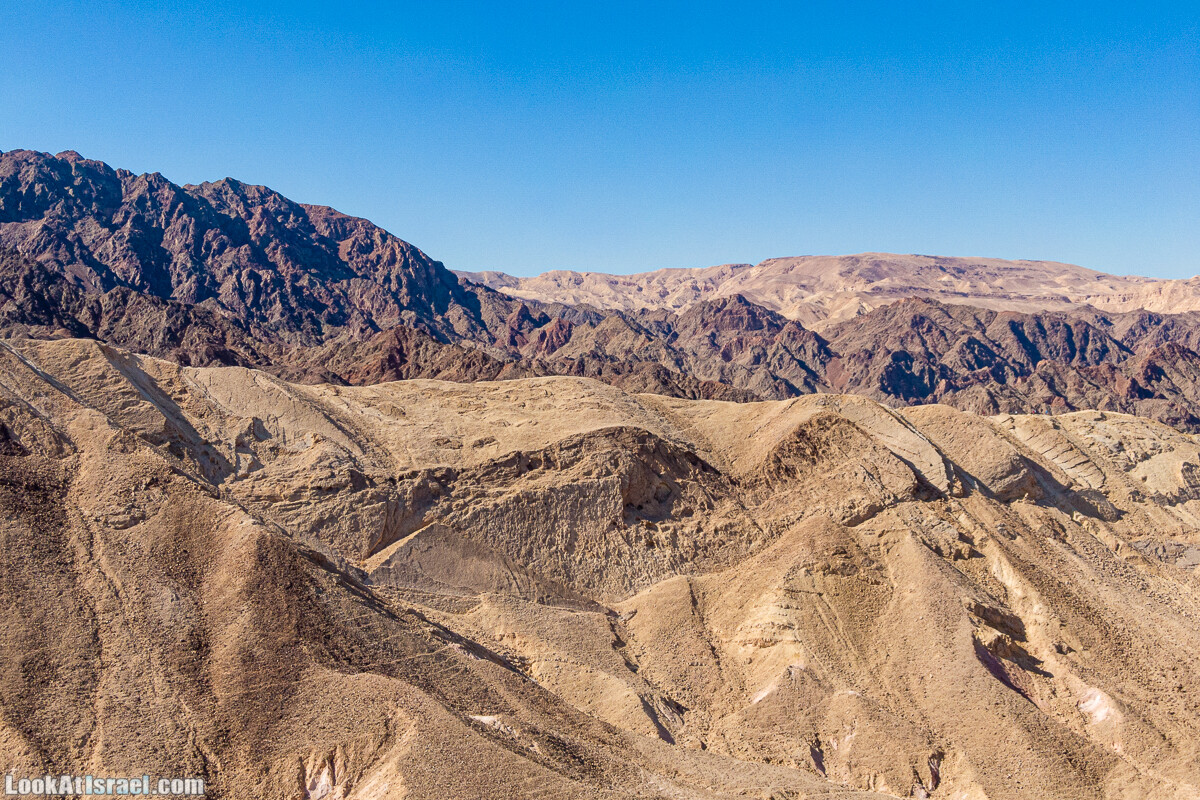 Эйлатские горы, гора Шахамон и лезвие Сакин Йотам | LookAtIsrael.com - Фото путешествия по Израилю
