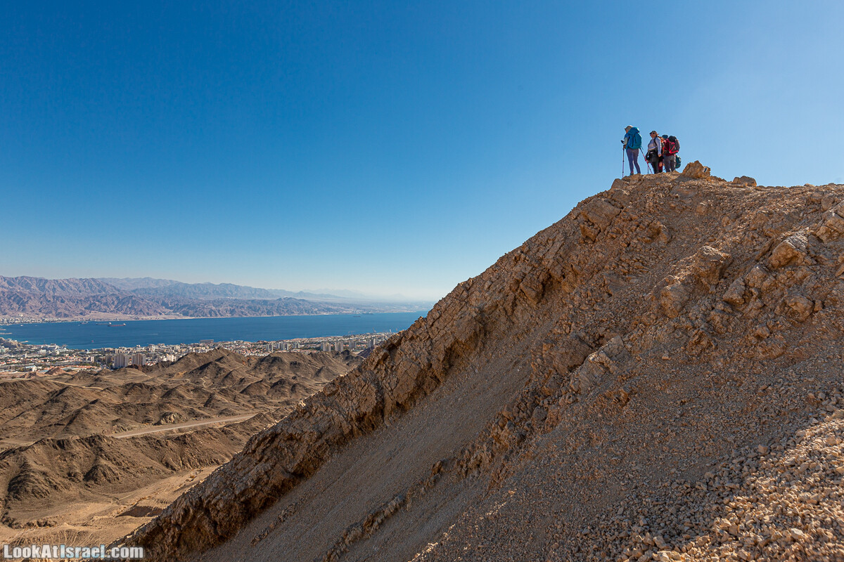 Эйлатские горы, гора Шахамон и лезвие Сакин Йотам | LookAtIsrael.com - Фото путешествия по Израилю