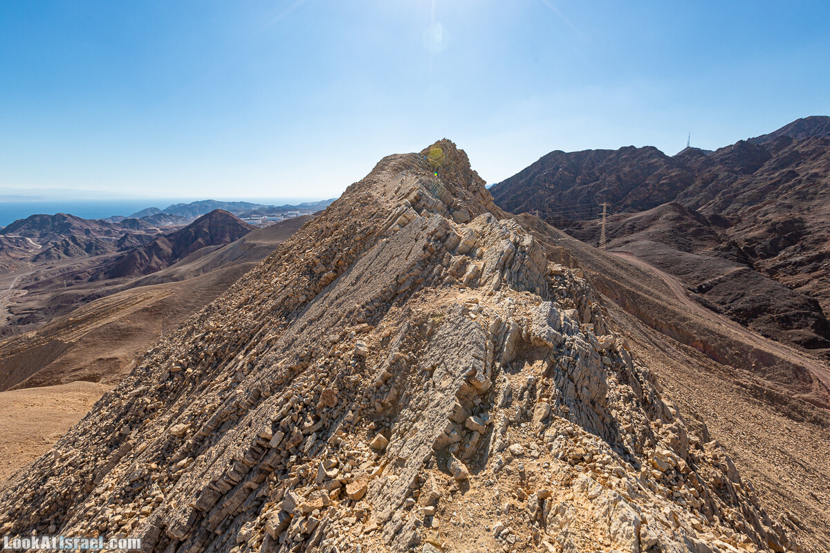 Эйлатские горы, гора Шахамон и лезвие Сакин Йотам | LookAtIsrael.com - Фото путешествия по Израилю