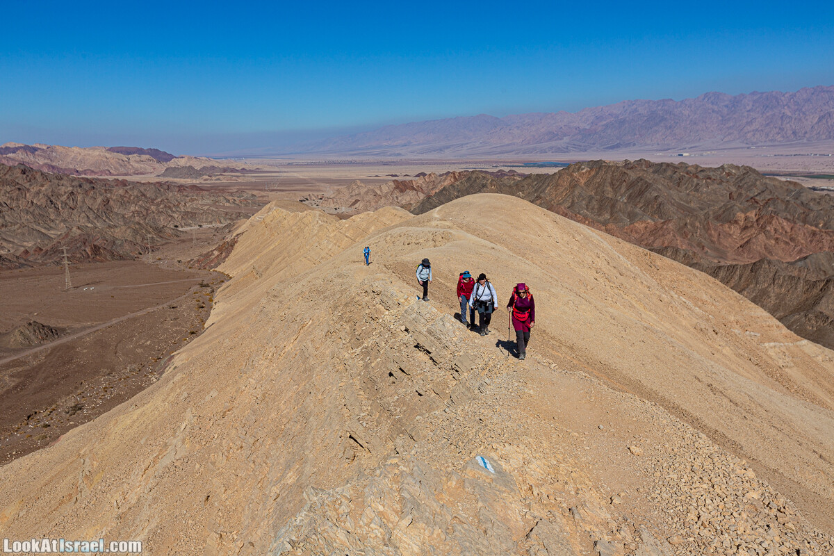 Эйлатские горы, гора Шахамон и лезвие Сакин Йотам | LookAtIsrael.com - Фото путешествия по Израилю