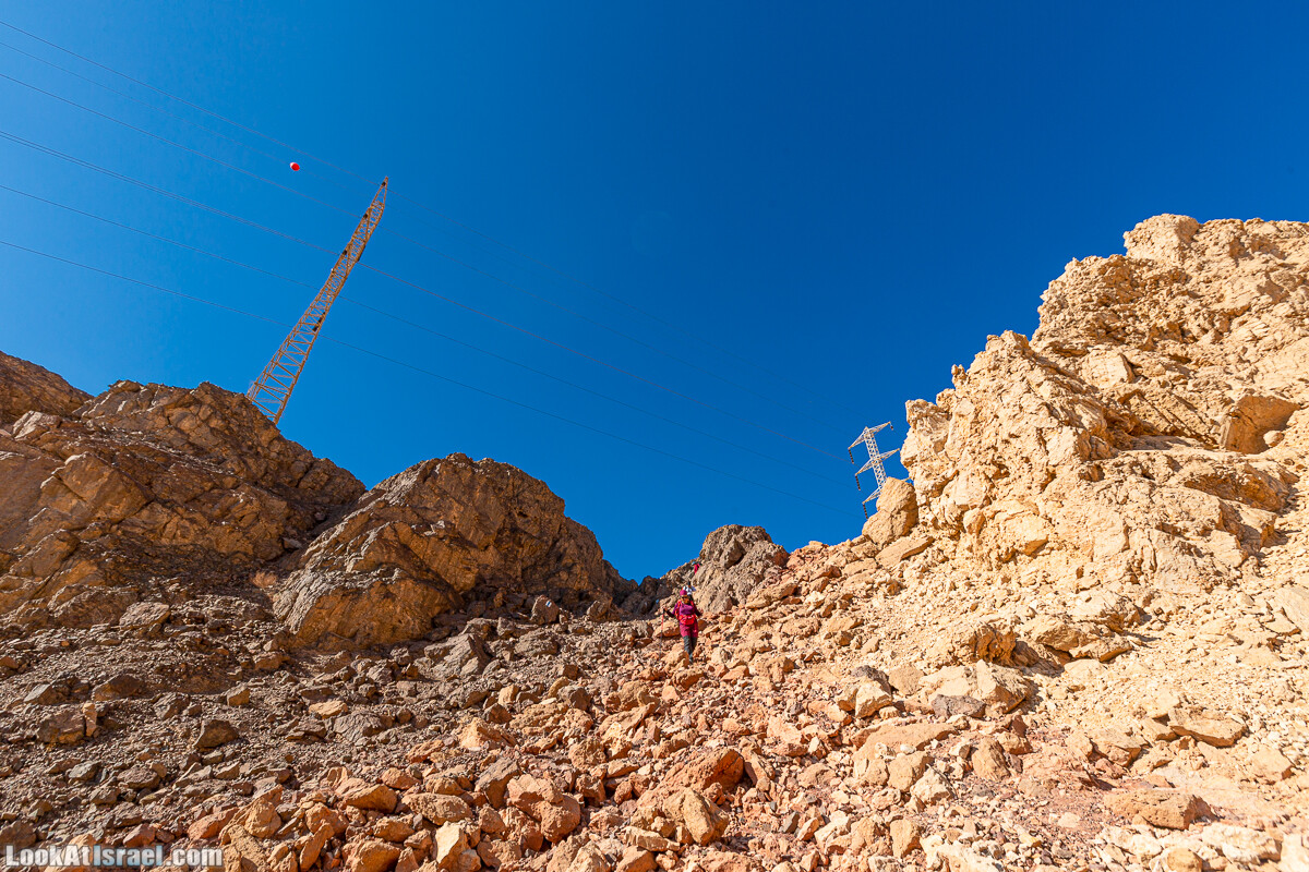 Эйлатские горы, гора Шахамон и лезвие Сакин Йотам | LookAtIsrael.com - Фото путешествия по Израилю