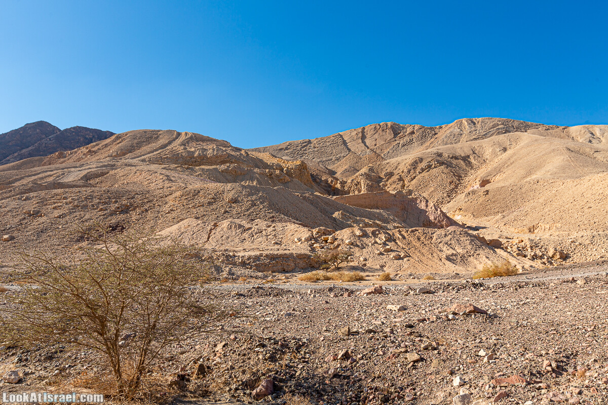 Эйлатские горы, гора Шахамон и лезвие Сакин Йотам | LookAtIsrael.com - Фото путешествия по Израилю