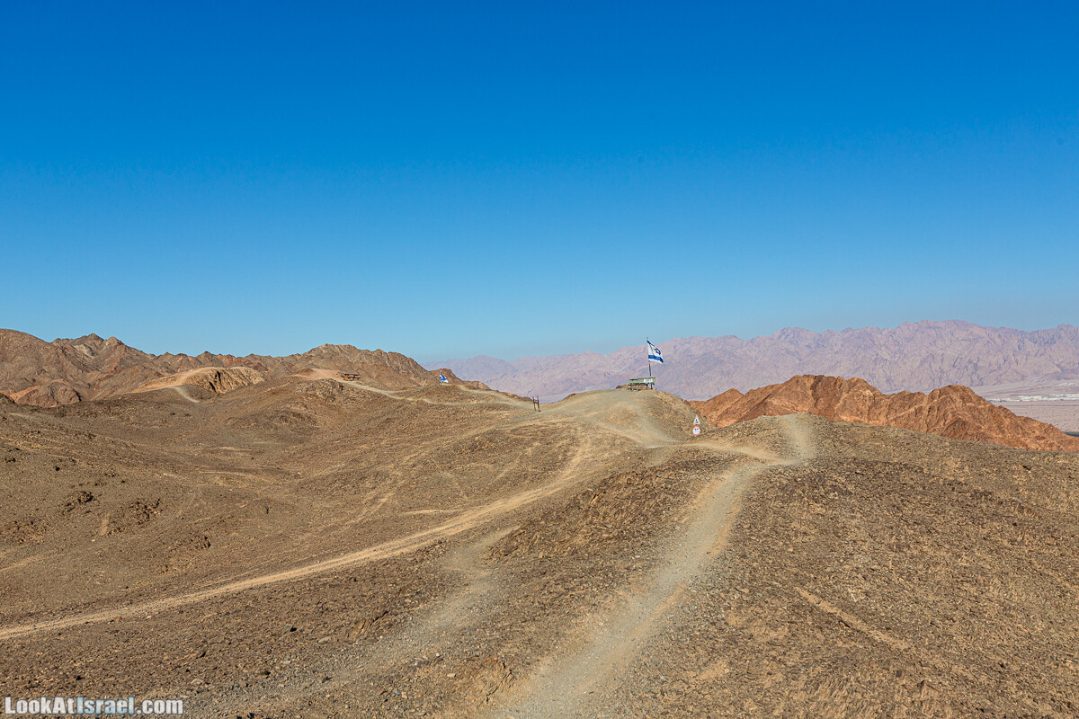 Эйлатские горы, гора Шахамон и лезвие Сакин Йотам | LookAtIsrael.com - Фото путешествия по Израилю