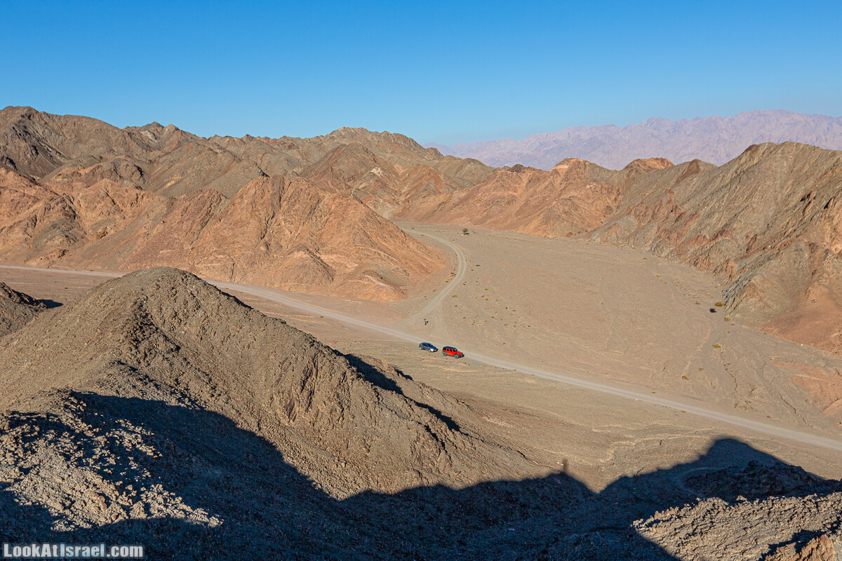 Эйлатские горы, гора Шахамон и лезвие Сакин Йотам | LookAtIsrael.com - Фото путешествия по Израилю