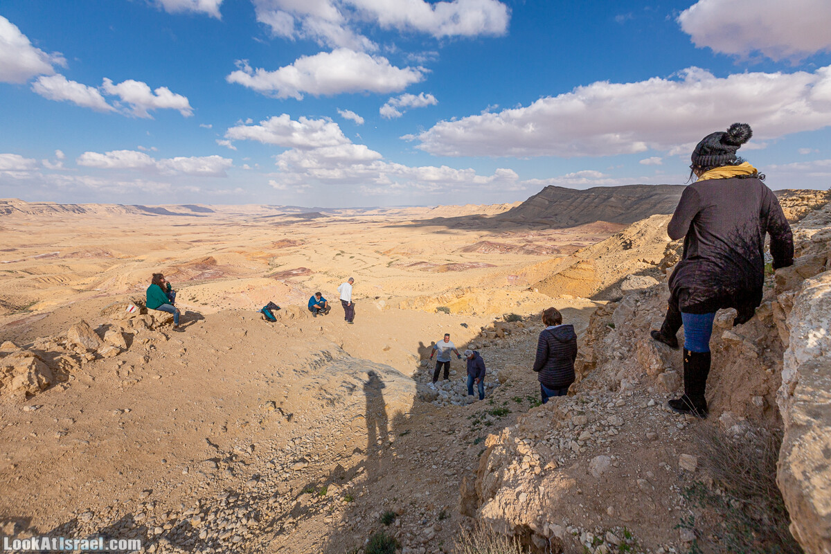 Подъём Маале Авраам, Большой кратер (Махтеш Йерухам) | דרך ומעלה אברהם במכתש ירוחם | LookAtIsrael.com - Фото путешествия по Израилю