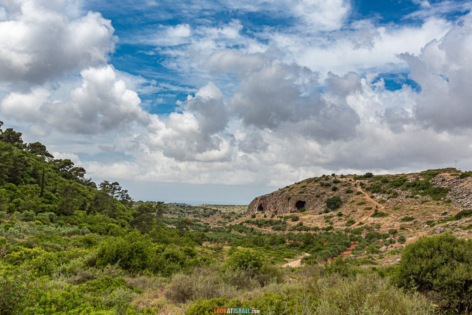 Путешествие по Галилее. Гора Гамаль (верблюд), Гора Бетах, голубиная пещера, Таршиха и кемпинг в парке Горен