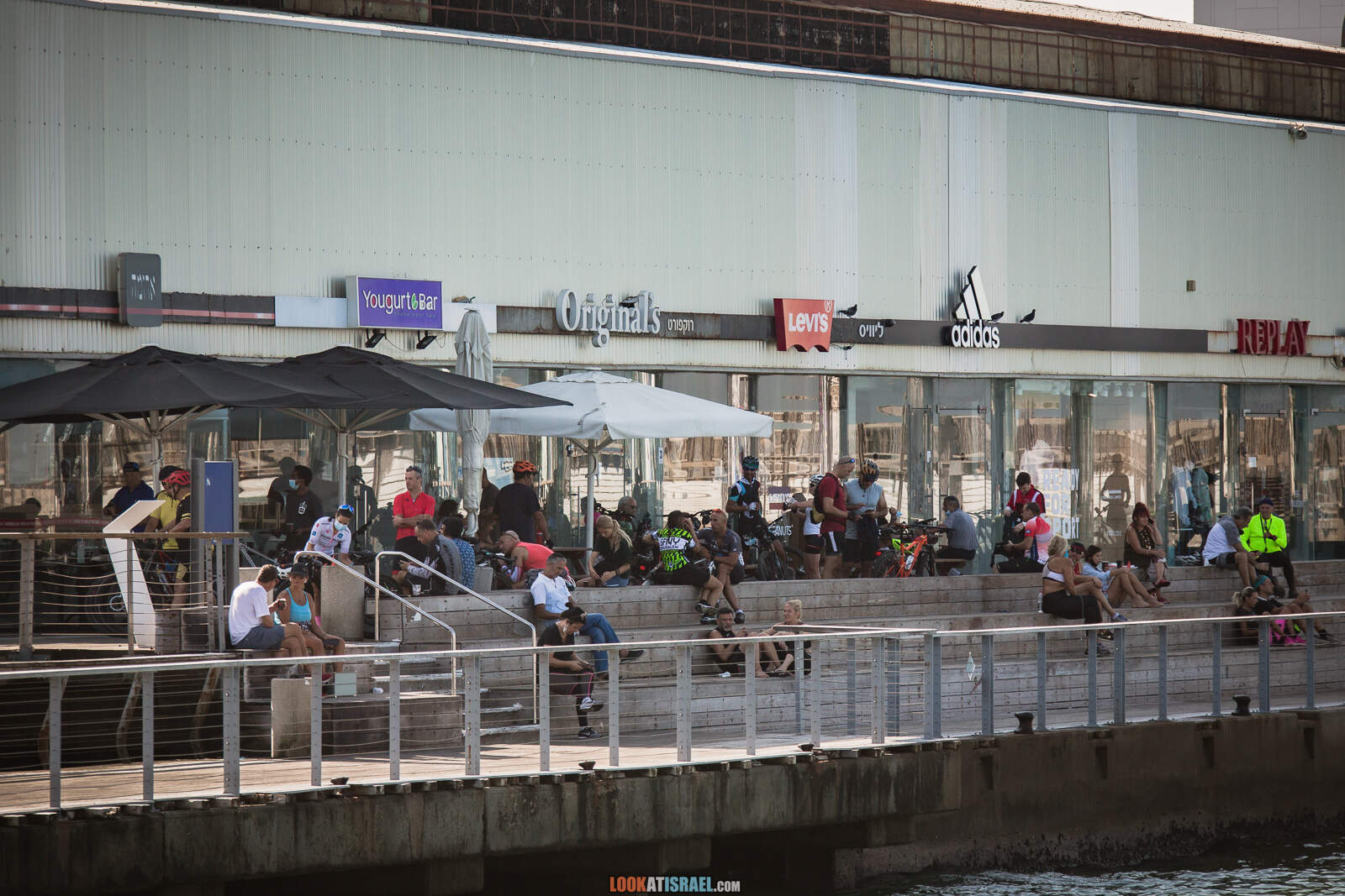 Порт Тель-Авива во время карантина | Lockdown in port of Tel Aviv 