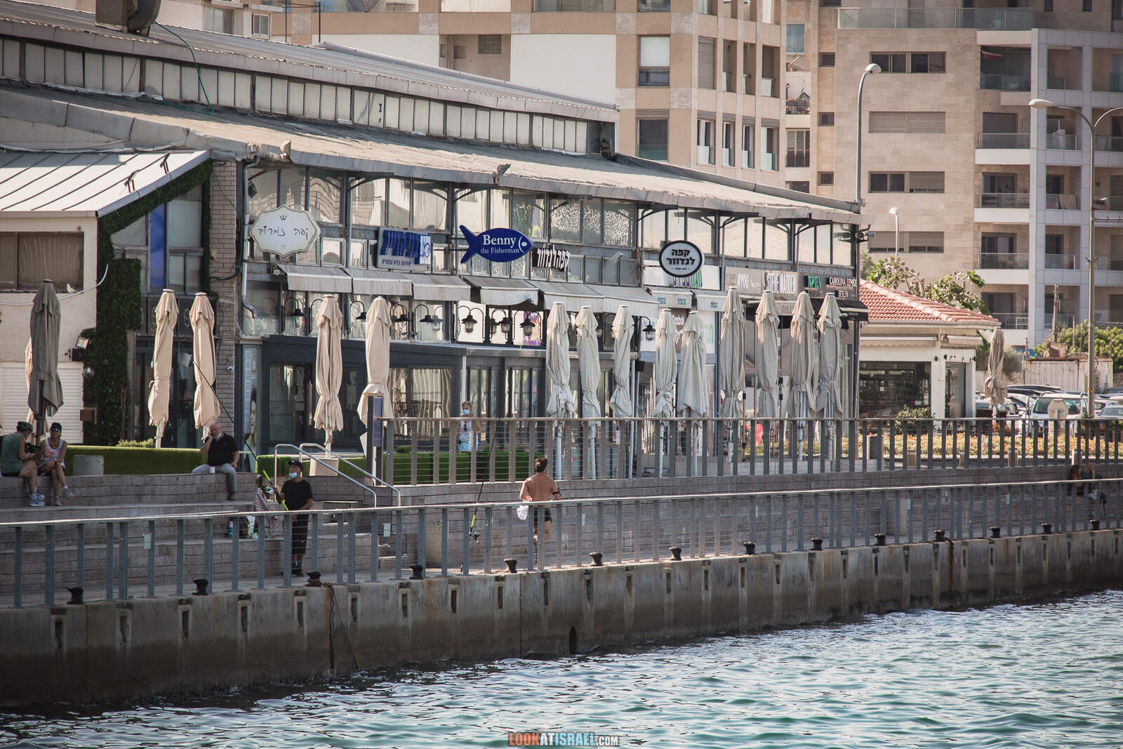 Порт Тель-Авива во время карантина | Lockdown in port of Tel Aviv 