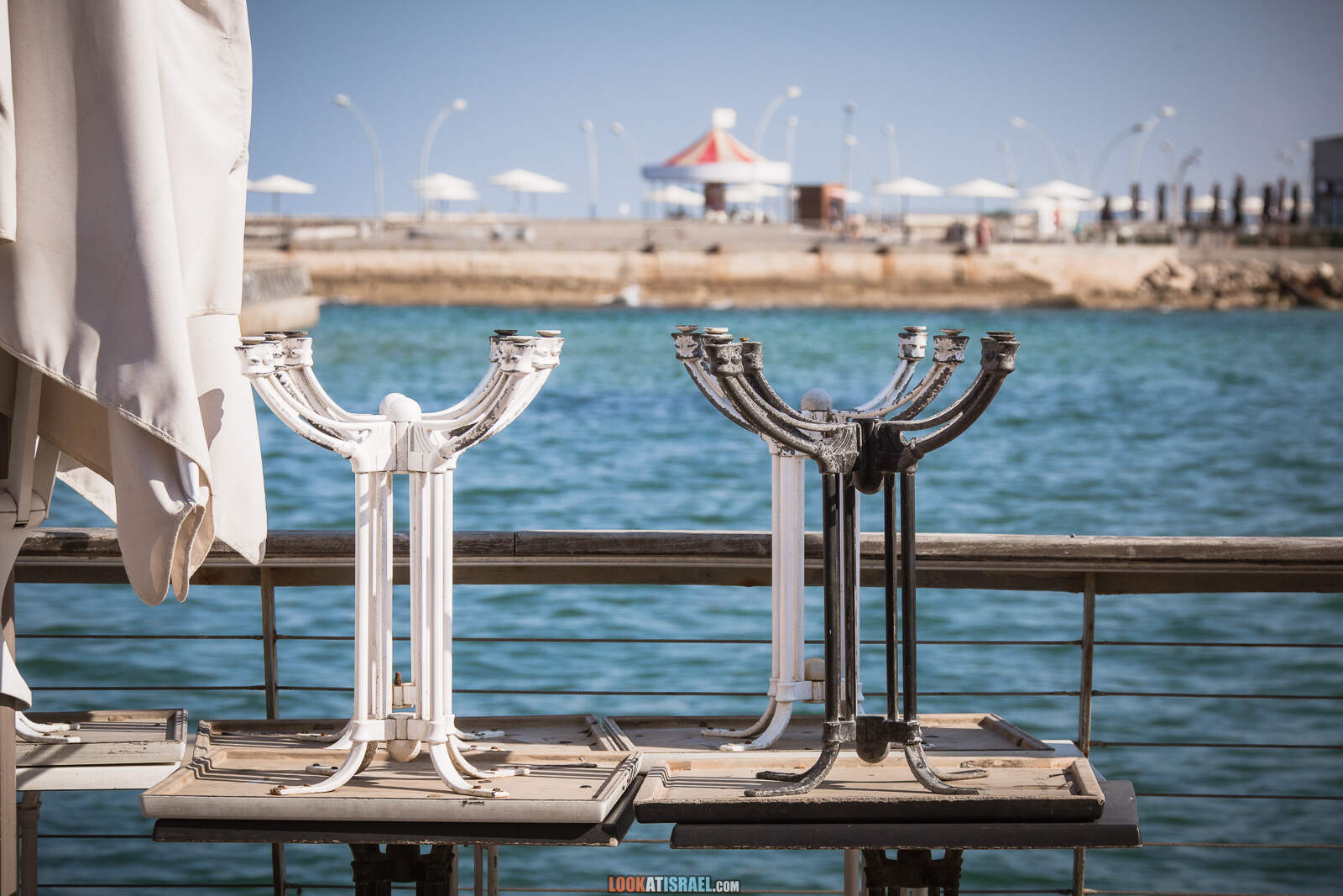 Порт Тель-Авива во время карантина | Lockdown in port of Tel Aviv | LookAtIsrael.com - Фото путешествия по Израилю