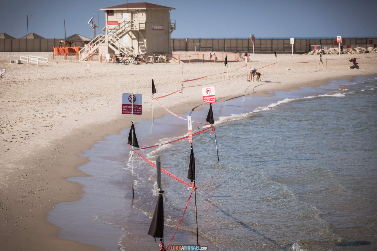 Пляжи и набережная Тель-Авива во время карантина
