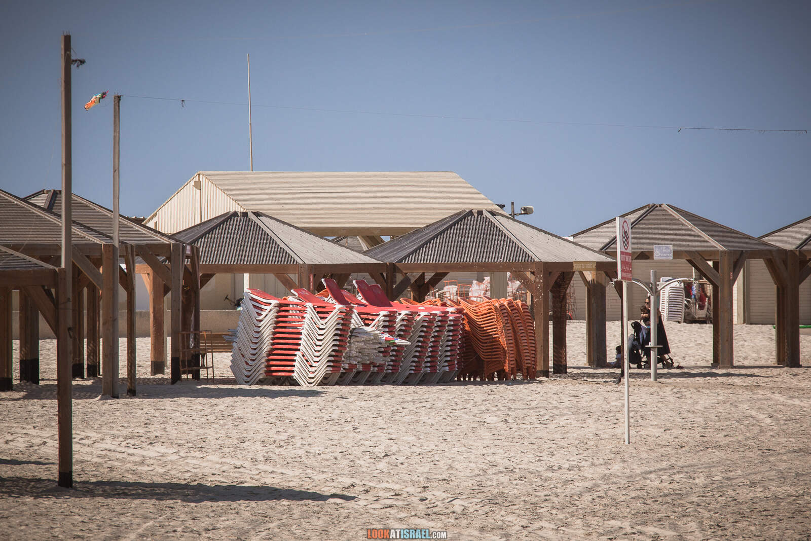 Пляжи и набережная Тель-Авива во время карантина