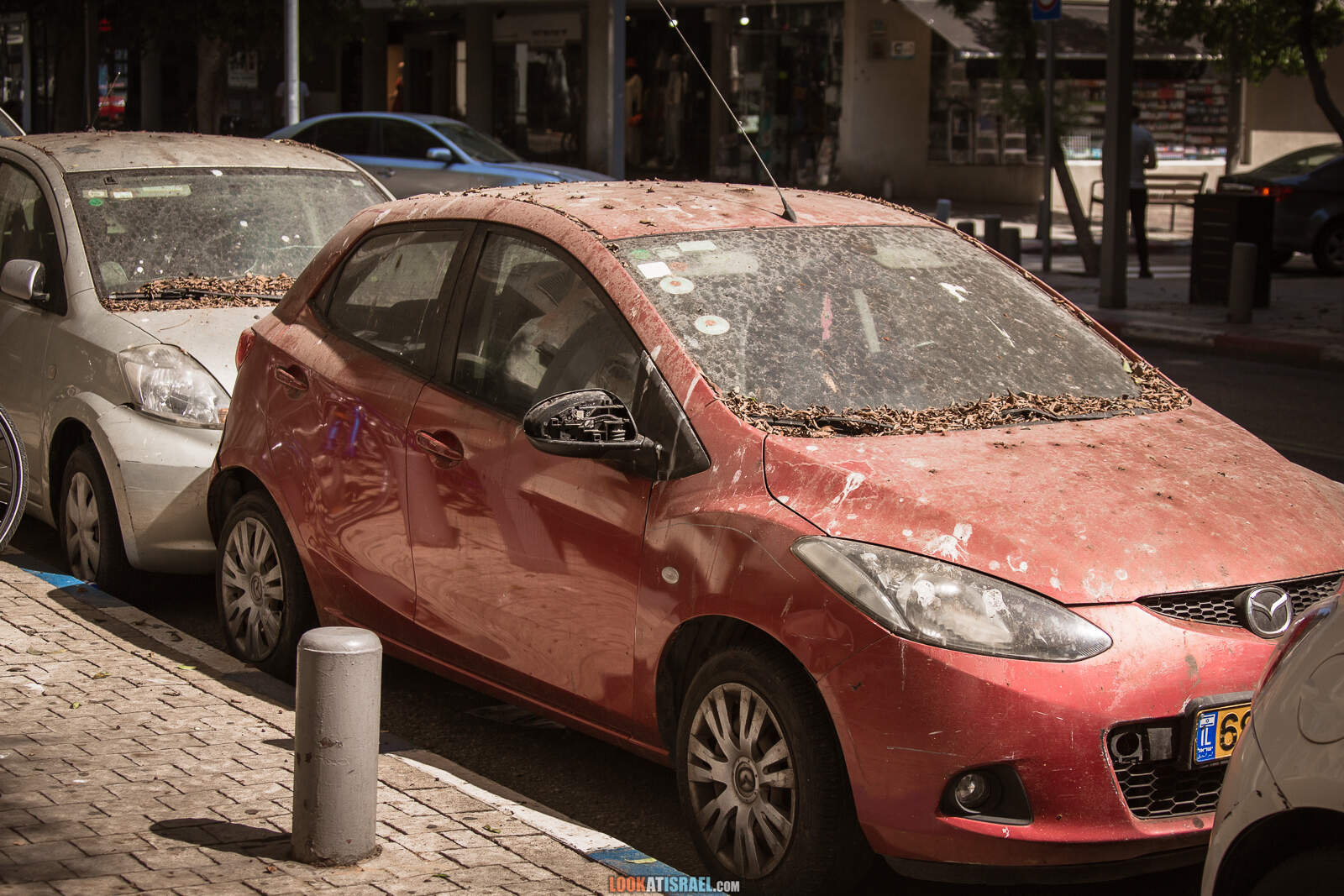 Тель-Авив, улицы Дизенгофф и Бен Гурион во время карантина