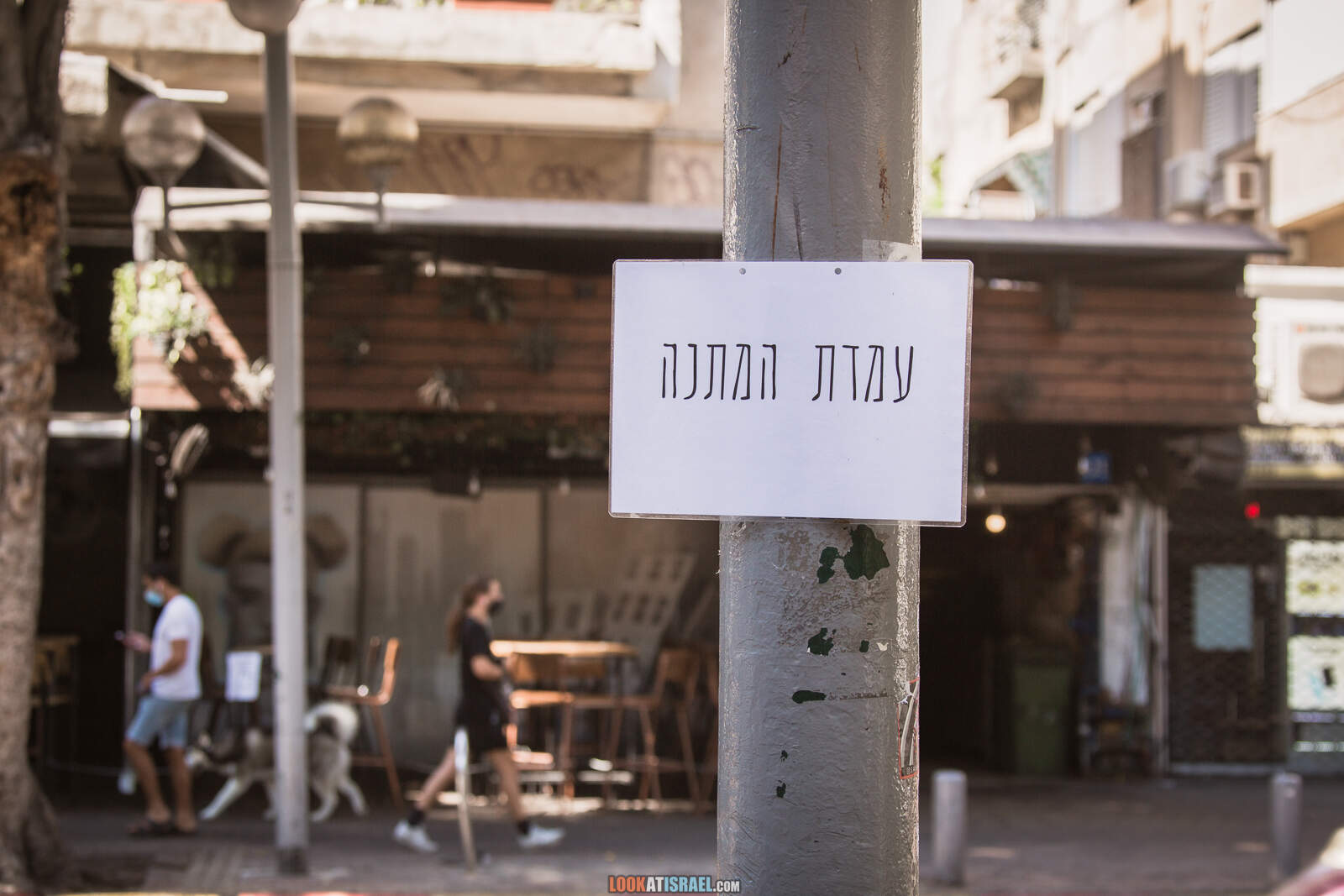 Тель-Авив, улицы Дизенгофф и Бен Гурион во время карантина