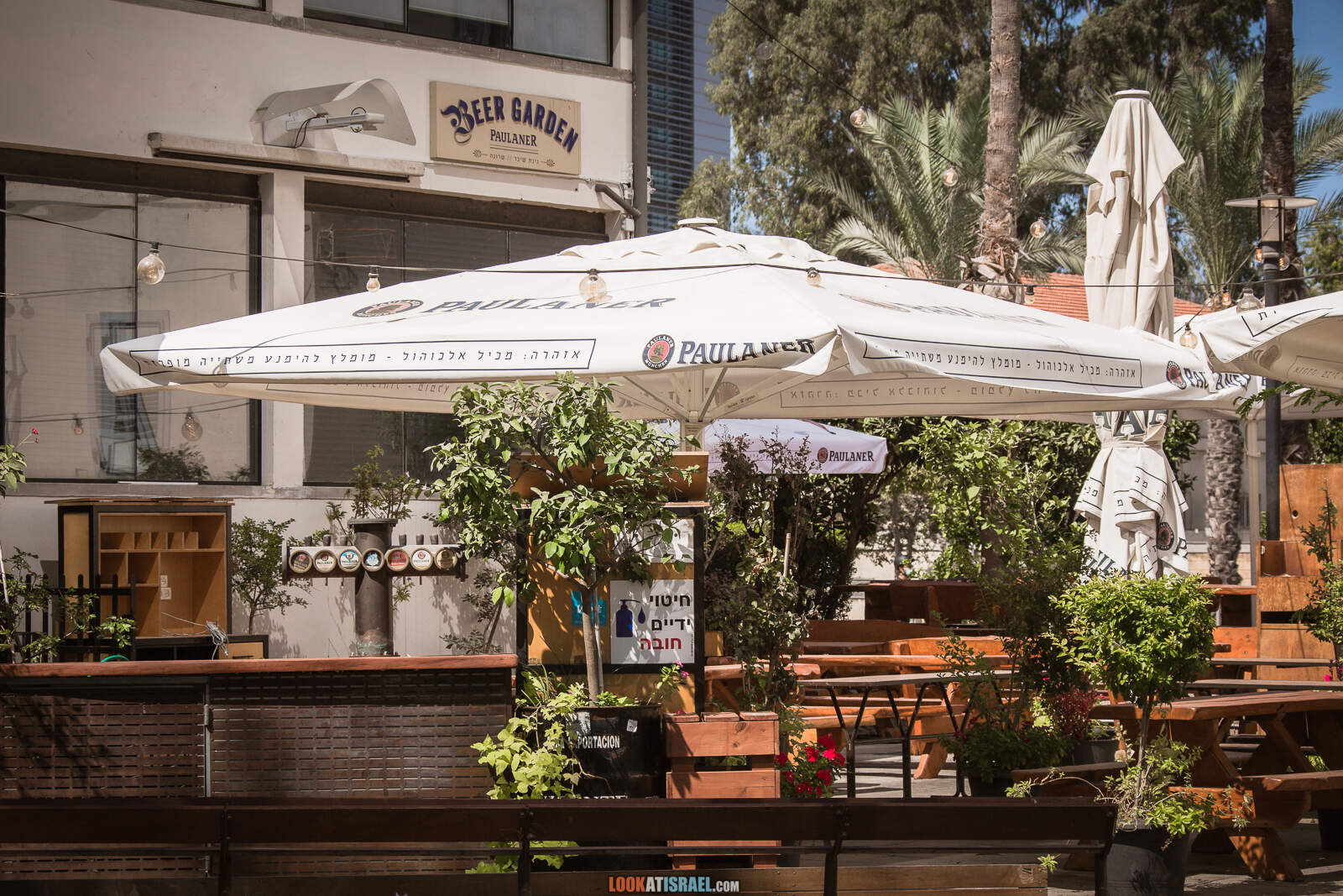 Тель-Авив, Сарона во время карантина