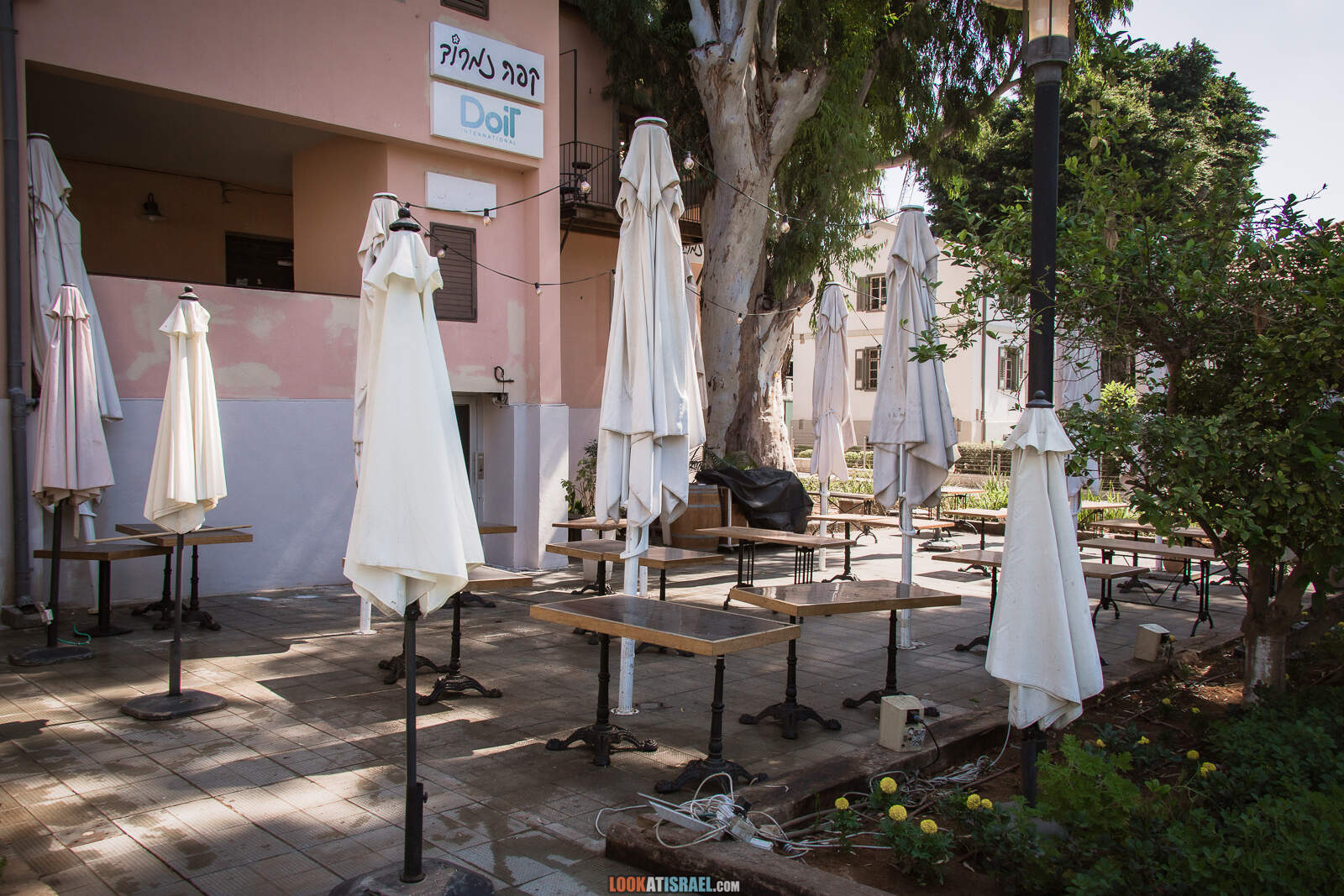 Тель-Авив, Сарона во время карантина