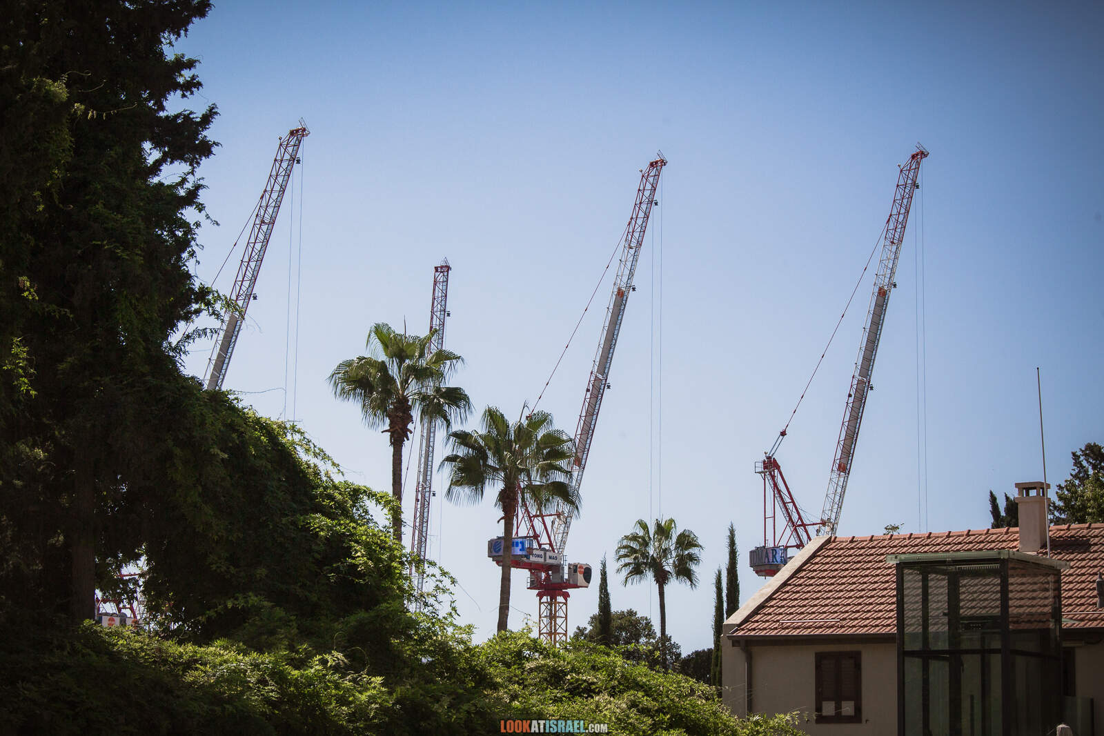 Тель-Авив, Сарона во время карантина