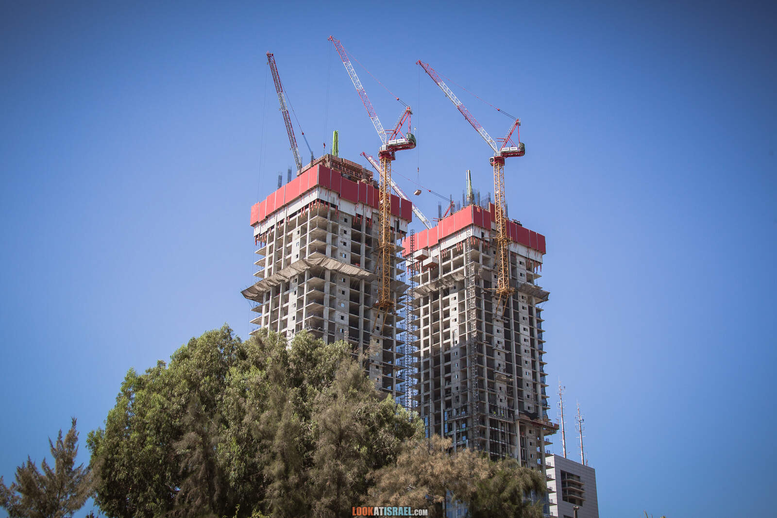 Тель-Авив, Сарона во время карантина