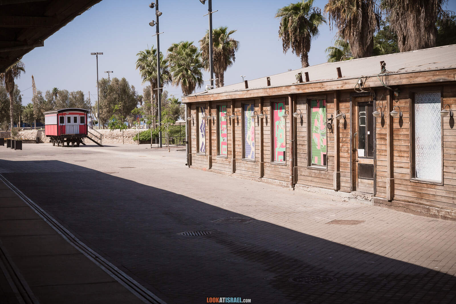 Тель-Авив, железнодорожная станция Ха-Тахана во время карантина