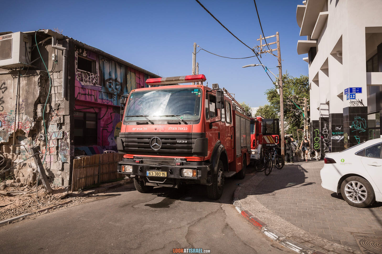 Тель-Авив, квартал Флорентин во время карантина