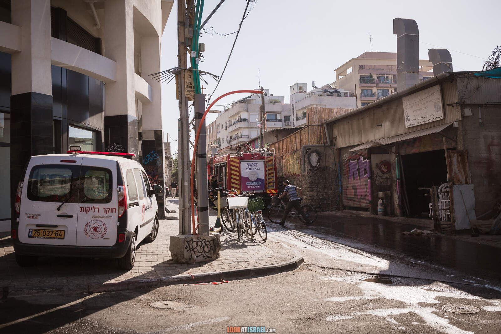 Тель-Авив, квартал Флорентин во время карантина