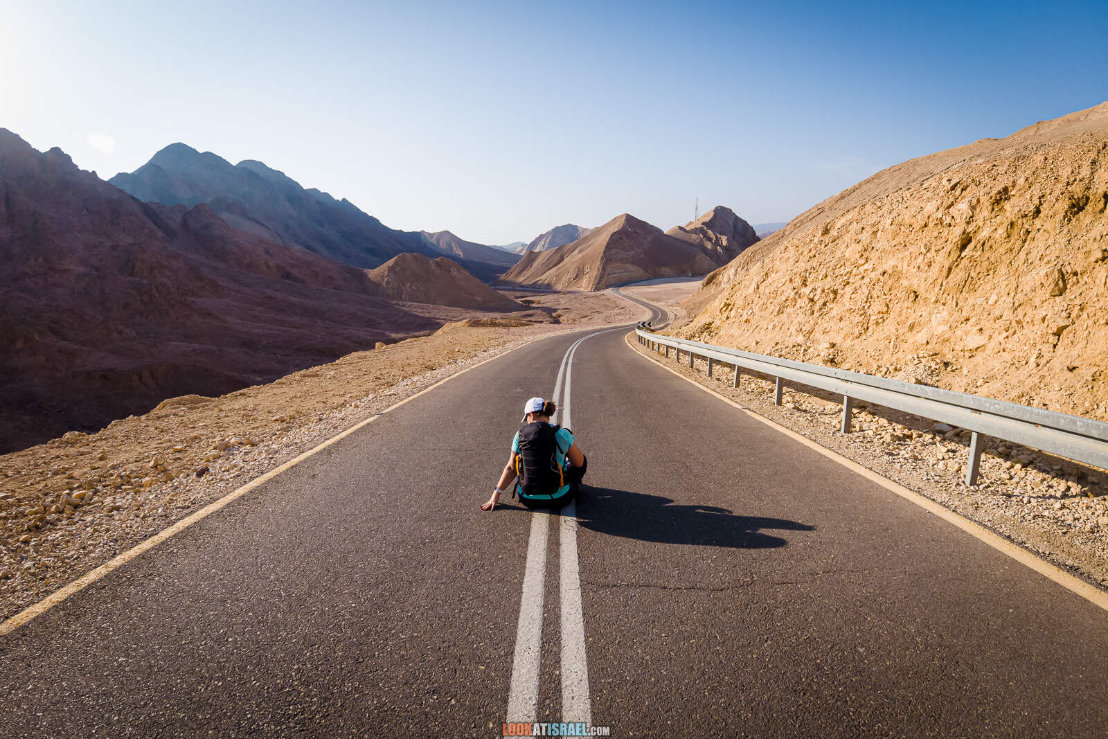 Поход по Эйлатским горам - Проход Маавар Цафра (מעבר צפרה) Ущелье Гешрон (נחל גשרון) гора Цфахот (הר צפחות) | LookAtIsrael.com - Фото путешествия по Израилю
