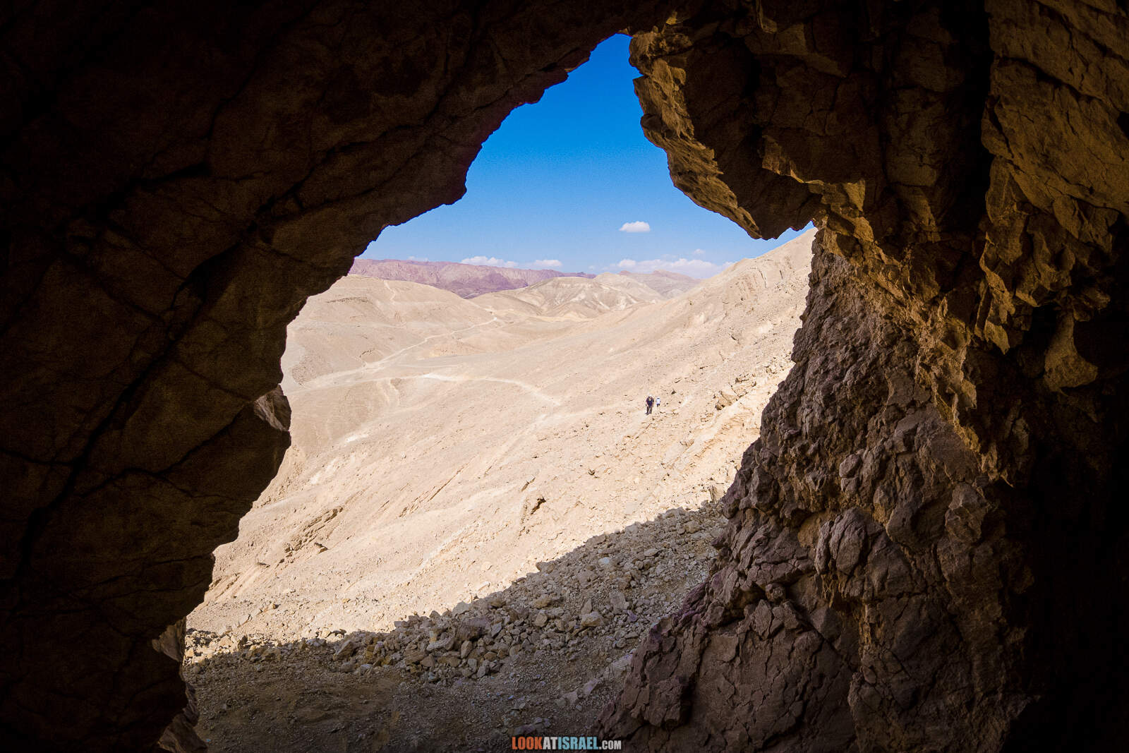 Поход по Эйлатским горам - Проход Маавар Цафра (מעבר צפרה) Ущелье Гешрон (נחל גשרון) гора Цфахот (הר צפחות) | LookAtIsrael.com - Фото путешествия по Израилю