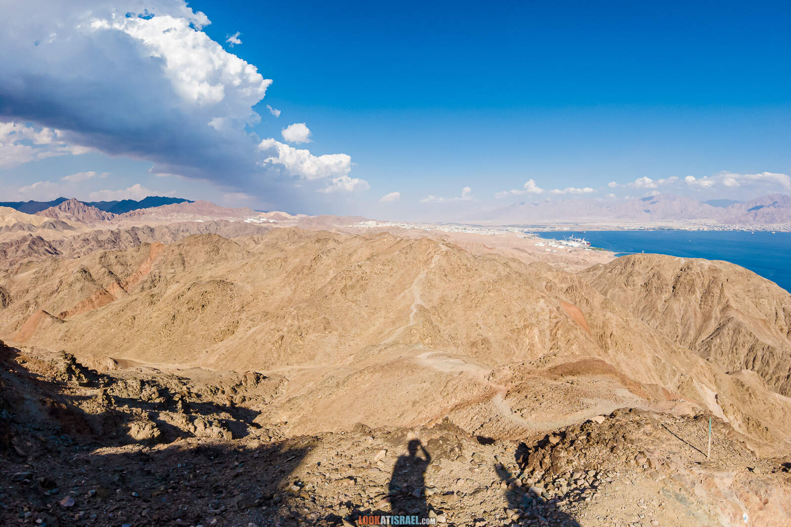 Поход по Эйлатским горам - Проход Маавар Цафра (מעבר צפרה) Ущелье Гешрон (נחל גשרון) гора Цфахот (הר צפחות) | LookAtIsrael.com - Фото путешествия по Израилю
