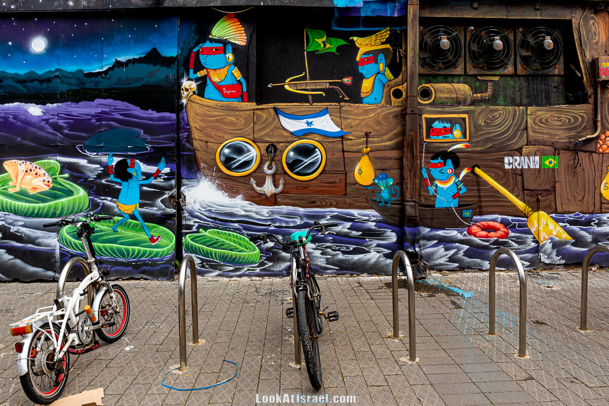 Граффити Тель-Авива и Яффо | LookAtIsrael.com - Фото путешествия по Израилю