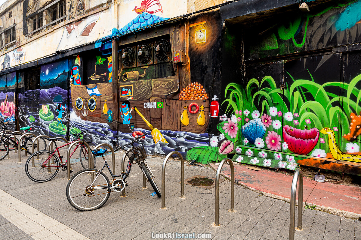 Граффити Тель-Авива и Яффо | LookAtIsrael.com - Фото путешествия по Израилю